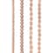 12 Pack: Matte Rose Gold Hematite Mix Beads by Bead Landing™